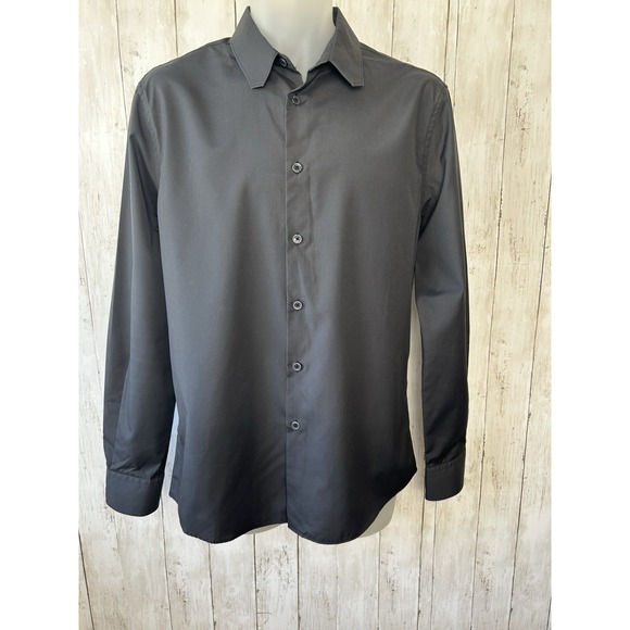 Louis Vuitton Uniforms Black Button Shirt Men's Size 39